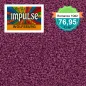 Preview: Teppichmuster mit Label „Impulse WOLFSBURG“ und Badge „Romance 1Q02 – 76,95 €/m²“